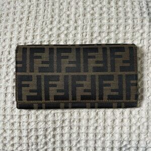 Fendi Zucca Long Wallet